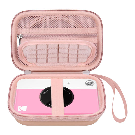 Elonbo Carrying Case for KODAK Printomatic Full-Color Instant Print Digital Camera, Portable Mini Photo Printer Hard Travel Bag, Picture Printer