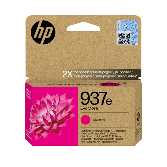 HP 997e EvoMore Magenta Original Ink Cartridge (4S6W7NE) - Works OfficeJet Pro 9110b, 9120 All-in-One, 9120b All-in-One, 9130 All-in-One, 9130b