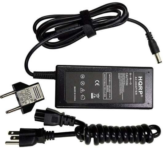 HQRP 19V AC Adapter Compatible with Intel NUC NUC5i5RYH NUC5i5MYHE NUC6i5SYH NUC6i3SYK NUC5CPYH D34010WYKH Mini PC Power Supply Adaptor + Euro Plug…