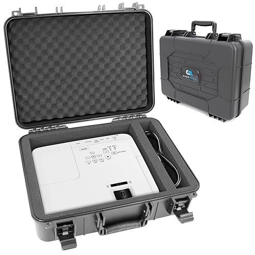 CASEMATIX Home Video Projector Hard Case Compatible with PowerLite and Home Cinema DLP WXGA 1080p 3D Projectors for Select Models Pro EX9200, 1781W