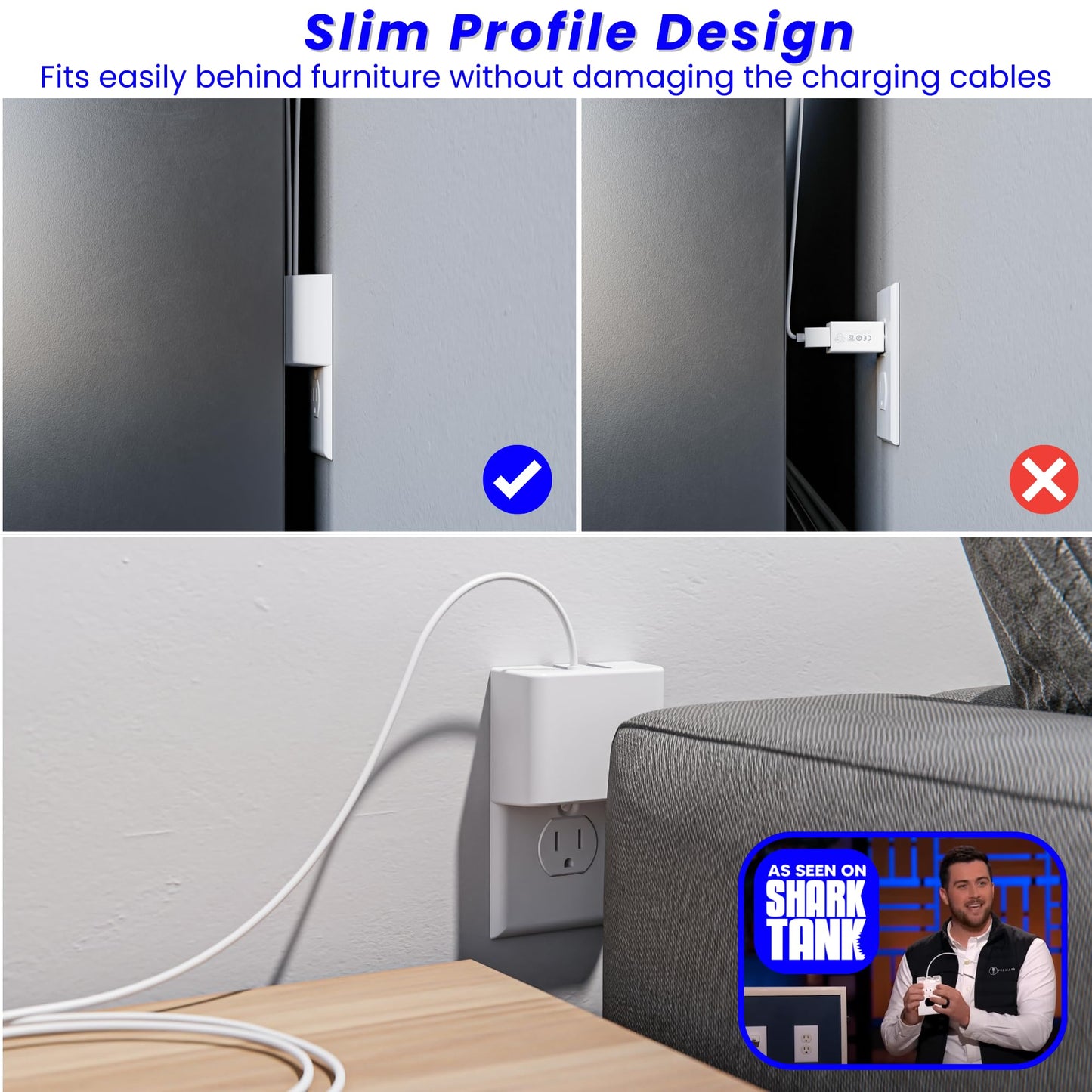 Permaplug Charger Lock: Anti-Theft & Tug-Proof Phone Charger Lock System [45W Fast Charging] for Apple iPhone 14/13/12/11/ X/MAX/XR/ 8/6/7/ XS, iPad