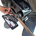 MotivatEM Strum Screen Guitar Phone Mount - Hands-Free Phone Holder with Vacuum Suction for Guitar - Perfect for Watching Tutorials & Tabs - Universal