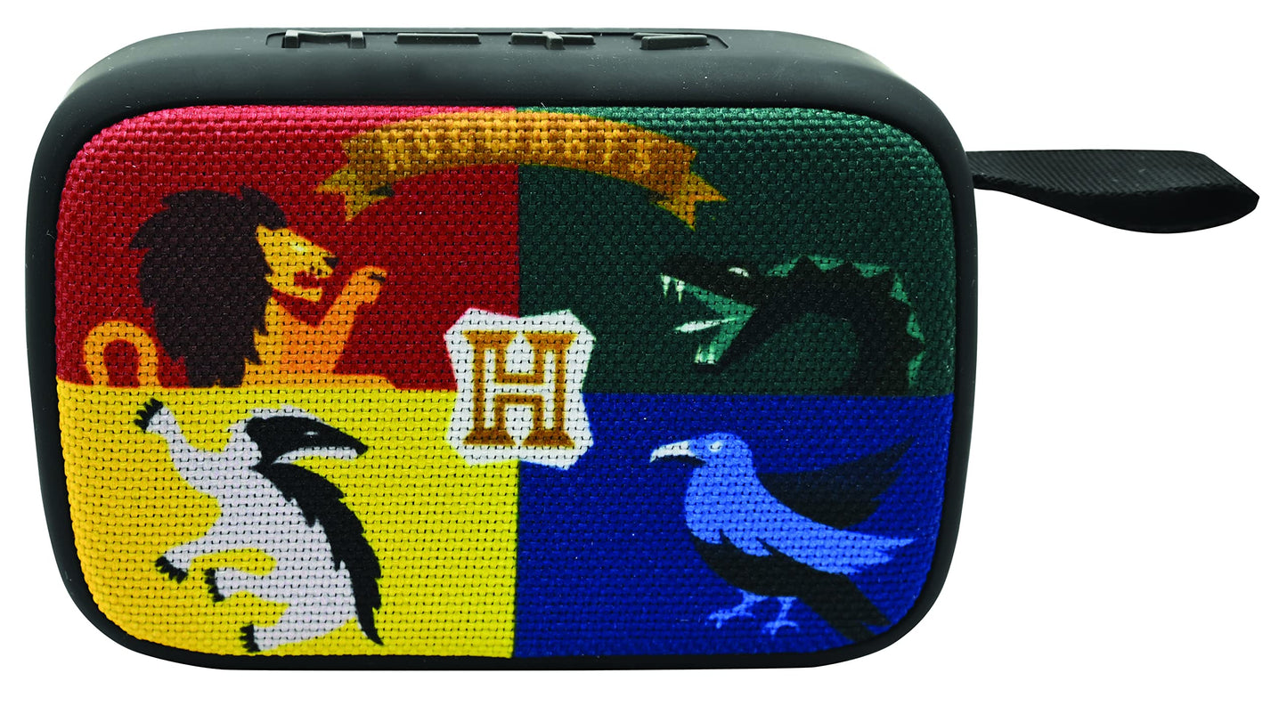 LEXiBOOK Warner Harry Potter - Portable Bluetooth Speaker, Wireless, USB, SD Card, Rechargeable Battery, BT018HP