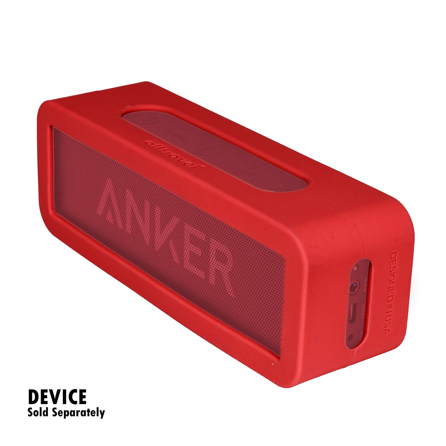 Silicone Cover Skin for Anker Soundcore and Soundcore Motion B, by Alltravel, Full 6 Directions Protection from Shock, Shake and Scratch, Customized
