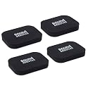 Sound Addicted Isolation Pads for Soundbar - Anti Vibrations Foam Pads Feet (4Pack) 3.5'' x 2.5'' x 0.65'' Suitable for Most Soundbars - BarPads
