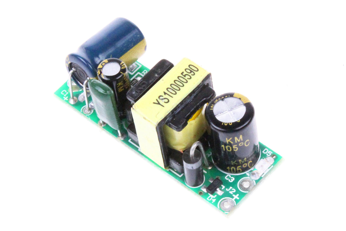 NOYITO AC to DC Precision Buck Power Supply Module AC 120V 100V-264V to 5V 600mA Isolated Step-Down DC Module (5V 600mA)