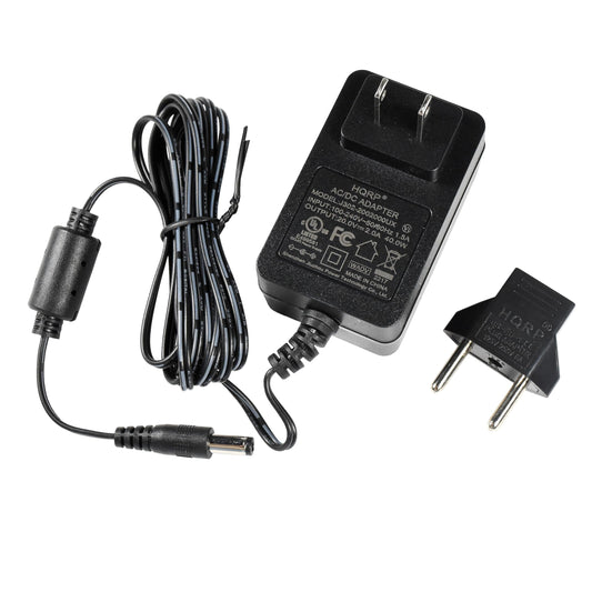 HQRP 20V AC Adapter Compatible with Logitech Wingman Formula Force Game Steering Wheel Racing, Force Joystick J-UA9 Power Supply Cord Adaptor…