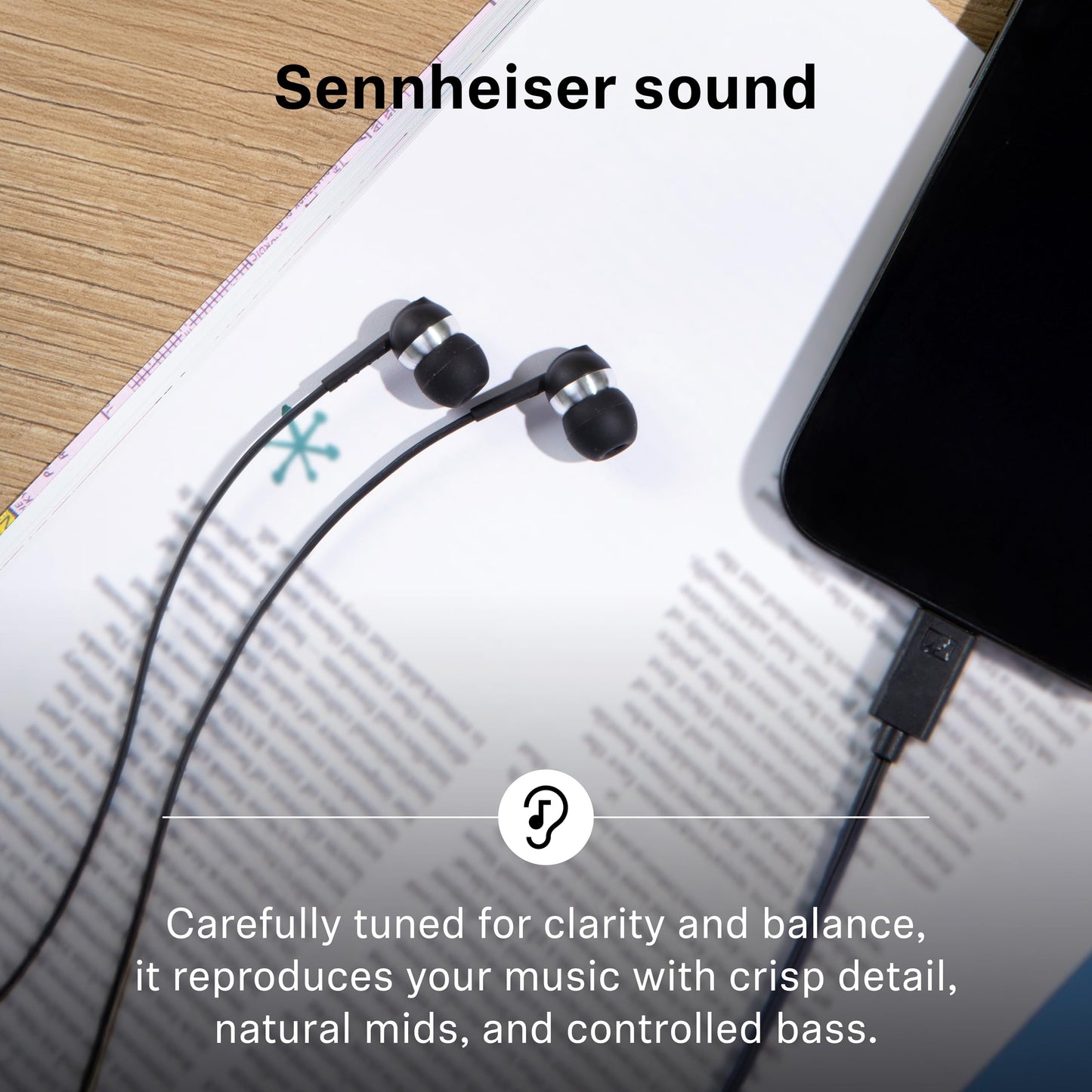 Sennheiser CX 80U in-Ear Headphones with in-line One-Button Smart Remote - Sakura