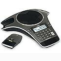 VTech VCS702 ErisStation DECT 6.0 Conference Phone with Two Wireless Mics Using Orbitlink Wireless Technology