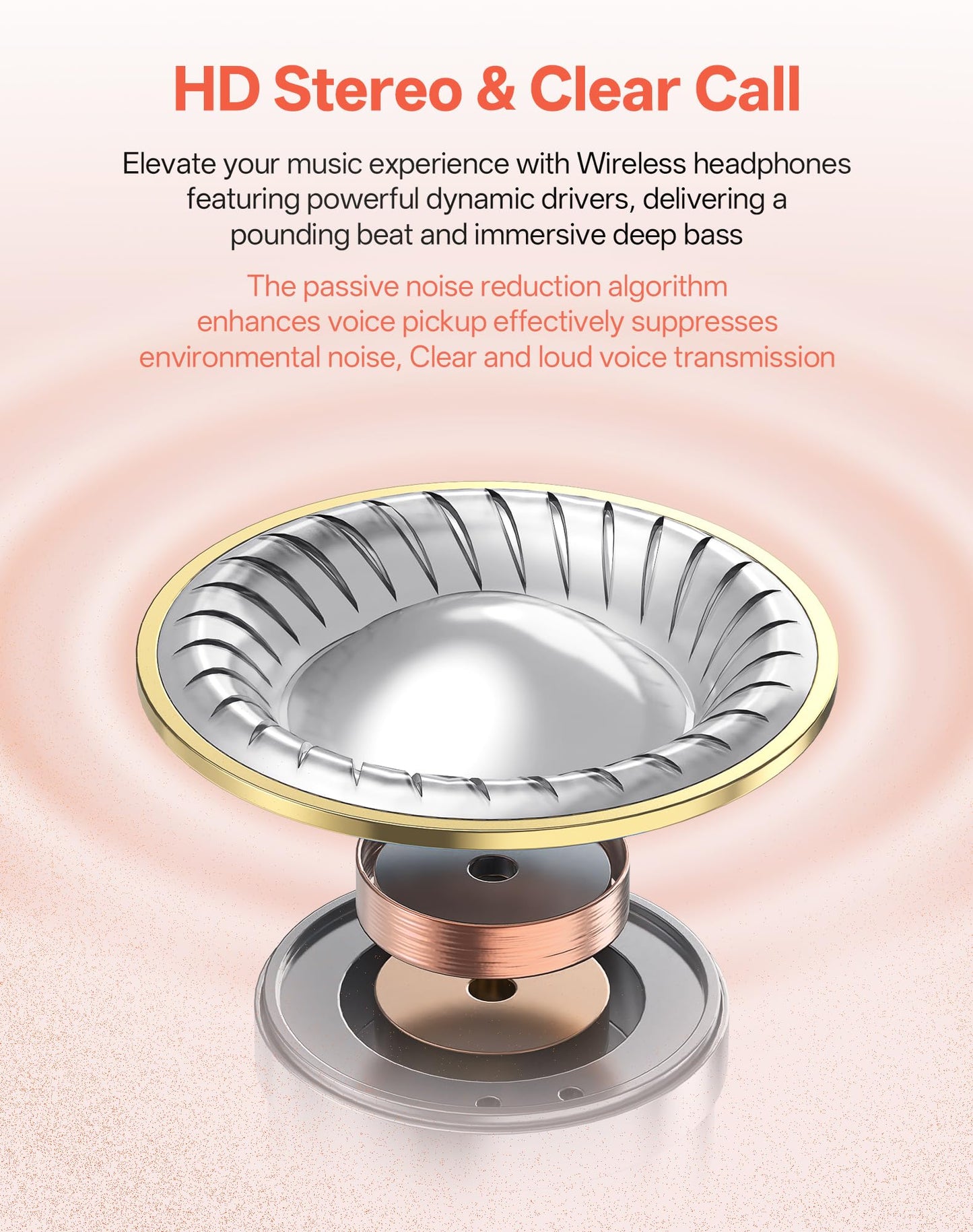 JL&MI Neckband Bluetooth Headphones, Wireless Sport Earphones with 80-Hour Battery and LED Display, Bluetooth 5.4 Magnetic Earbuds, Comfort Fit