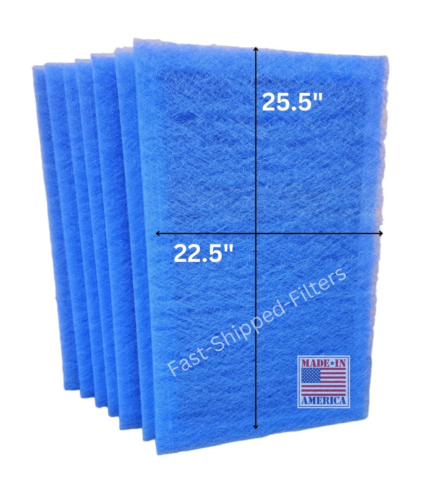 Fast-Shipped-Filters 7 Pack 24x28 Replacement Filter Pads Compatible with Dynamic Electronic Air Cleaner 24x28 polarized pads refill