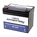 ZIPPBATTERY 12V 35AH T3 Maintenance-Free Battery for Lawn Mowers, Snow Blowers, Solar Energy, UPS Systems, and More - Nut and Bolt (T3) Terminal