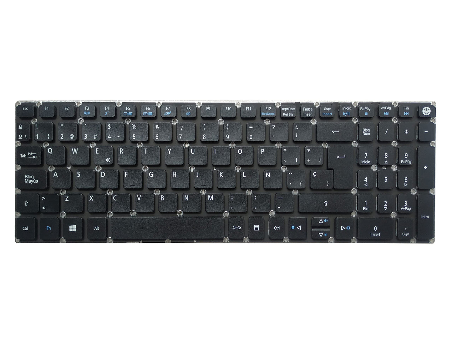 YUHUAI New Laptop Replacement Keyboard Fit Acer Aspire E5-573 E5-573T E5-573G E5-573TG E5-523 E5-523G E5-774 E5-774G E5-752G E5-773 Spanish Layout