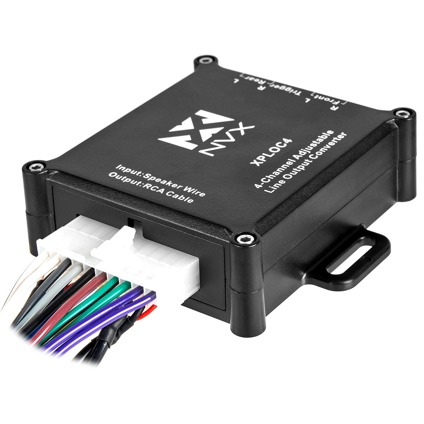 NVX XPLOC4 4-Channel 600W Adjustable Line Output Converter with Remote Turn On