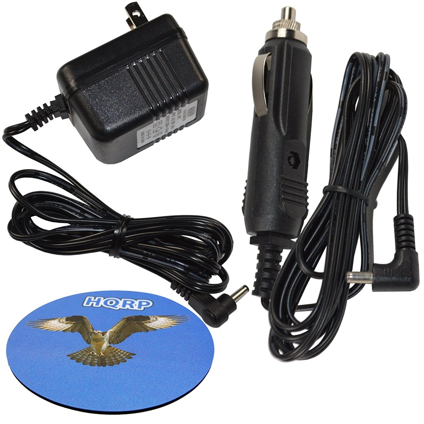 HQRP Kit Car Charger and AC Adapter Compatible with VXI Blue Parrott 203664 052030 502030 BlueParrott B250-XT, B250-XT+ Wireless Headset…
