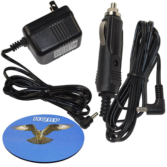 HQRP Kit Car Charger and AC Adapter Compatible with VXI Blue Parrott 203664 052030 502030 BlueParrott B250-XT, B250-XT+ Wireless Headset…