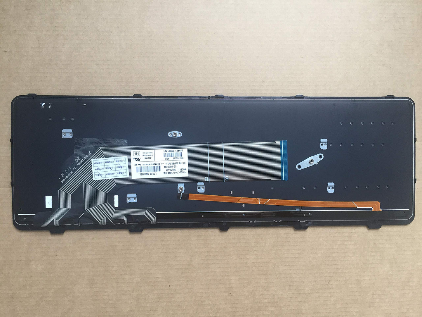 Laptop New Keyboard for HP Probook 450 G0 450 G1 450 G2 455 G1 455 G2 US with Frame&Backlit