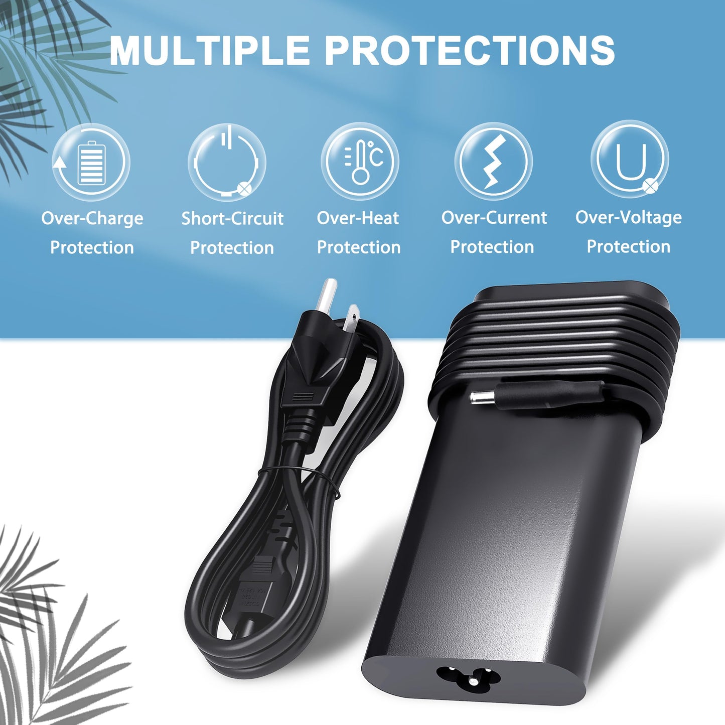 130W AC Adapter Charger for Dell OptiPlex 9020 7010 7020 7040 7050 7060 7070 7080 5050 5060 5070 5080 5090 3040 3050 3070 3080 3090 MFF Business…