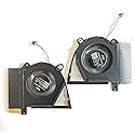 Fleshy Leaf CPU+GPU Cooling Fan Replacement for ASUS Rog Zephyrus G14 2022 GA402R GA402RJ GA402K GA402RK GA402RK-G14.R96800 DC5V Series DFS5L32G064867