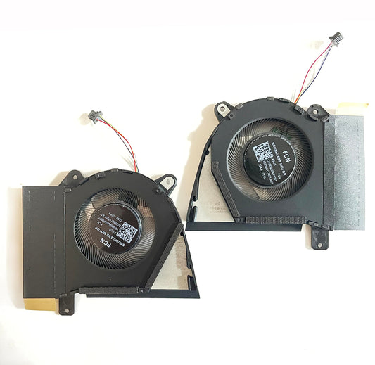 Fleshy Leaf CPU+GPU Cooling Fan Replacement for ASUS Rog Zephyrus G14 2022 GA402R GA402RJ GA402K GA402RK GA402RK-G14.R96800 DC5V Series DFS5L32G064867