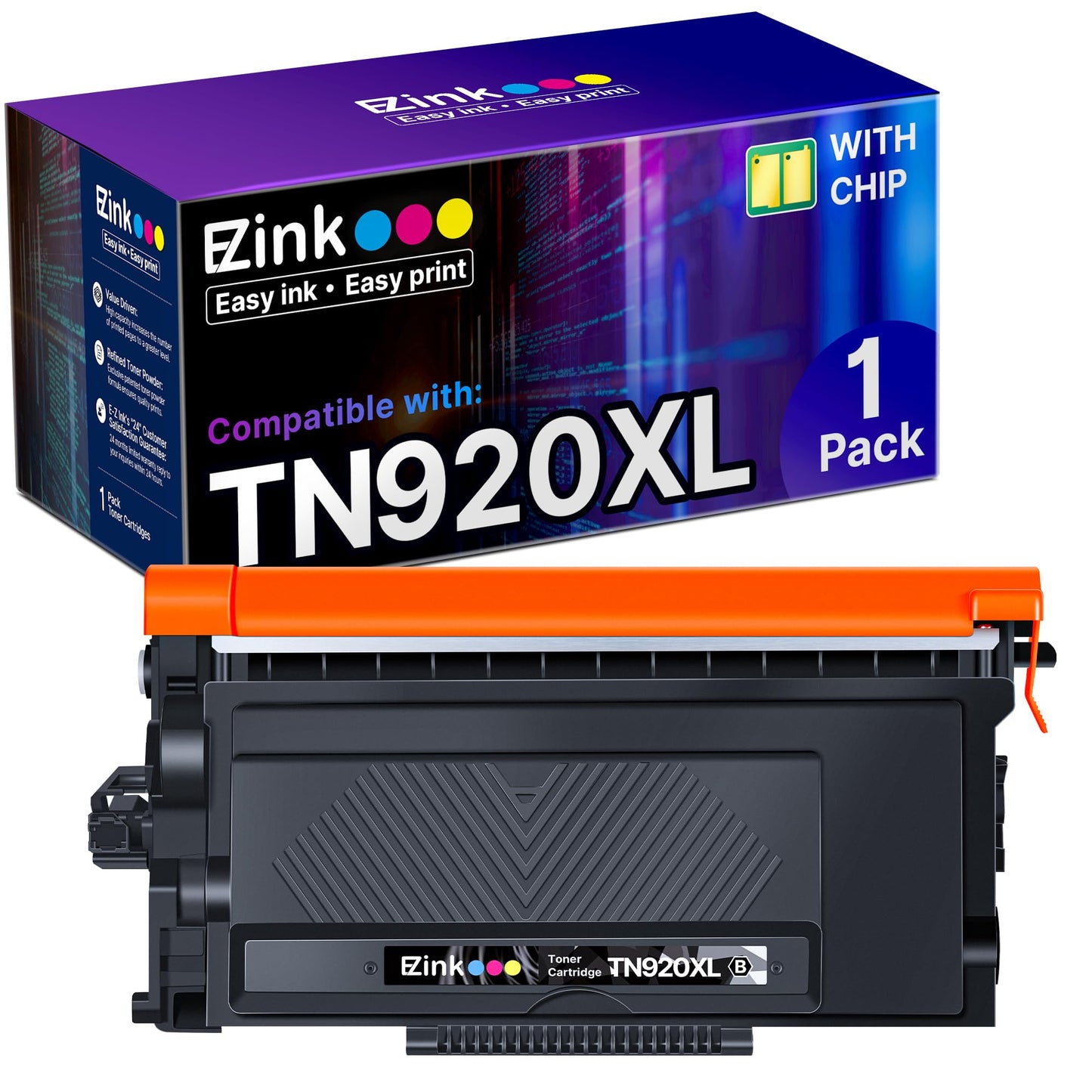TN920XL TN920 Toner Cartridge for HL-L6210DW HL-5915DW (Black, with Chip)