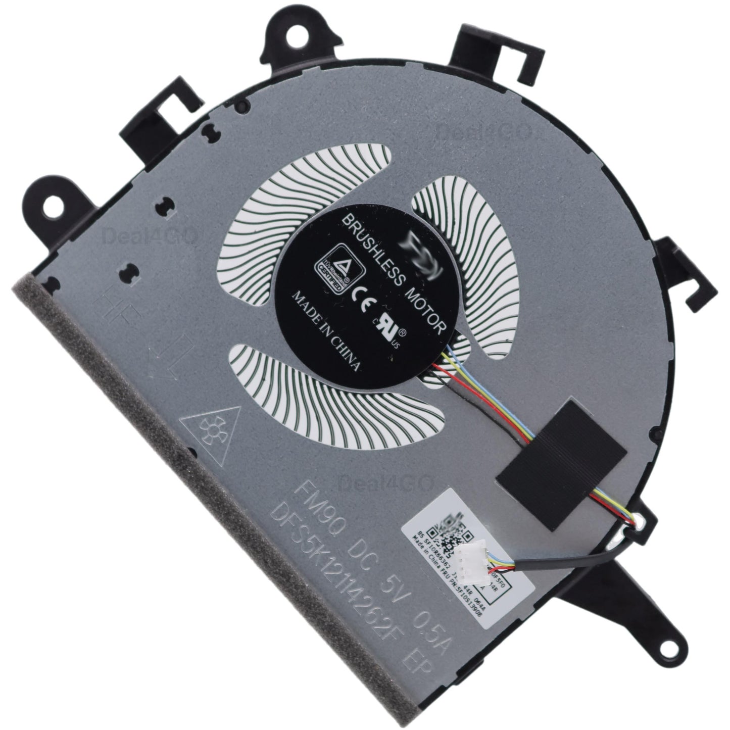 Deal4GO CPU Cooling Fan 5F10S13908 Replacement for Lenovo IdeaPad 3 17IML05 17IIL05 17ADA05 17ARE05 V17-IIL