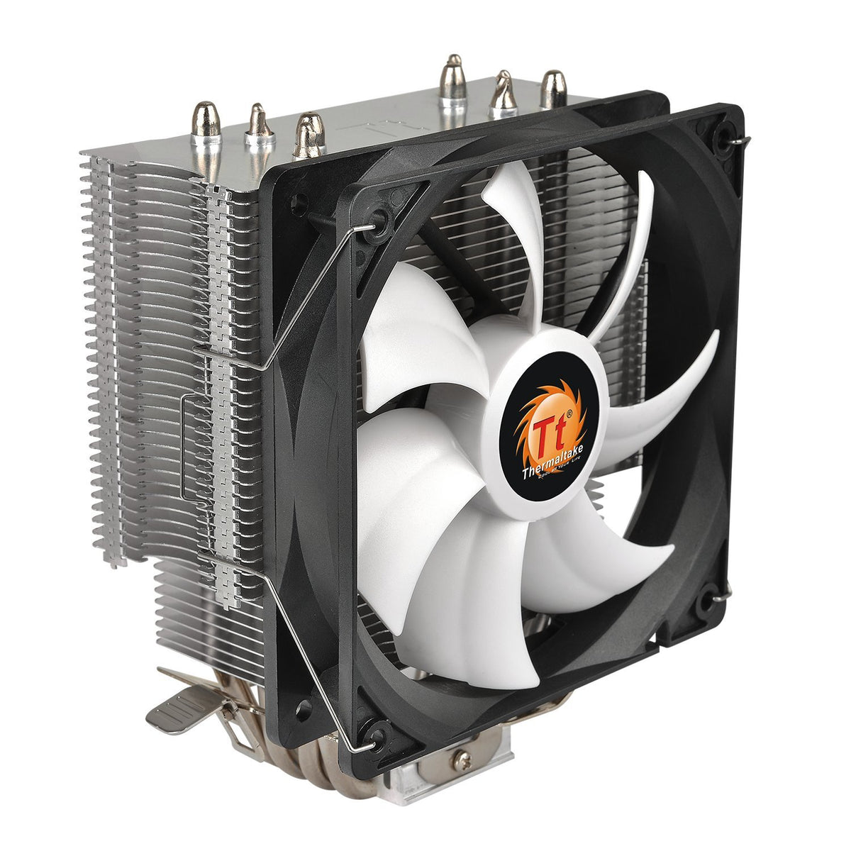 Thermaltake Contac Silent 12 150W Intel/AMD (AM4) Support 120mm PWM CPU Cooler CL-P039-AL12BL-