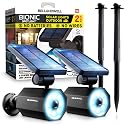 Bell+Howell Bionic Spotlight LED Solar Lights Solar-Powered Spot Light with 25 Feet Motion Sensor Outdoor Waterproof Frost Resistant Yard Outdoor