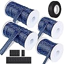 132 ft Expandable Braided Cable Sleeve Wire Loom PET Wire Sleeving?Wrap Management Mesh for Audio Video and Other Home Device Cable Automotive Wire