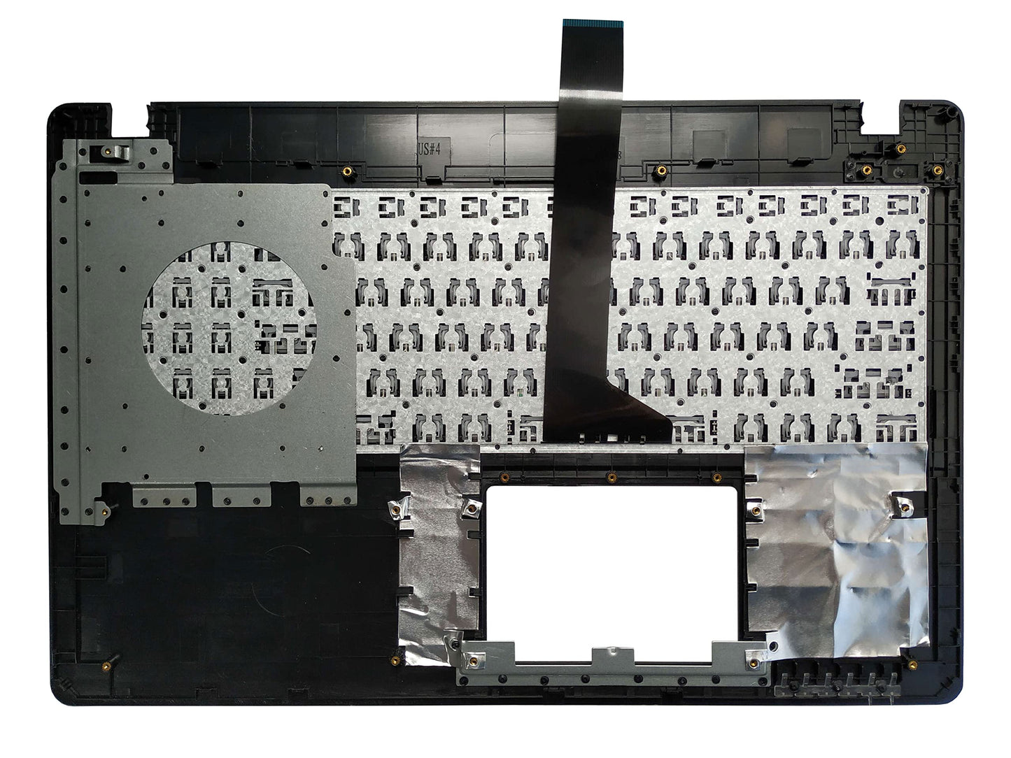 Laptop Replacement Keyboard Compatible for ASUS X552C X552CA X552CL X552E X552EA X552EP X552V X552VL X552W X552WE X552WA US Layout with Plamrest Upper