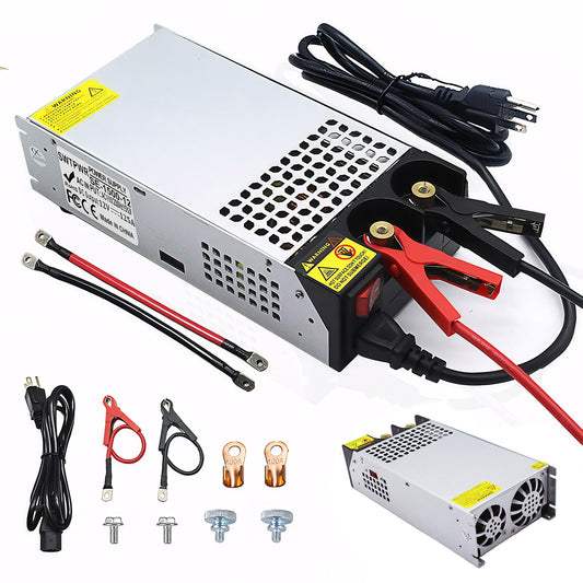 New Upgraded DIY SMPS 110V AC to DC 12V 125A 1500W Power Supply,12V DC Power Supply,110V to 12V Converter Voltage Transformer for Motor Pump CCTV 3D…