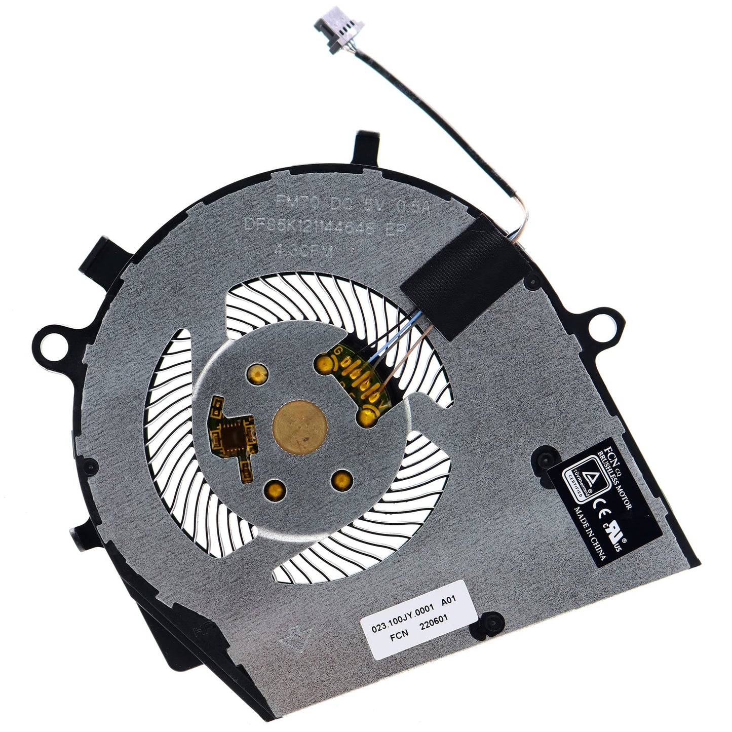 Deal4GO CPU Cooling Fan K61GC 7D5NG Replacement for Dell Latitude 3510 3410 Inspiron 5400 5406 7405 5502 5505 2-in-1
