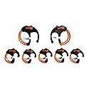 Cable Sleeve PRO (Pack of 7: 2 x 3 Inch Large, 5 x 2 Inch Medium Diameter) Replacement Cable Ties