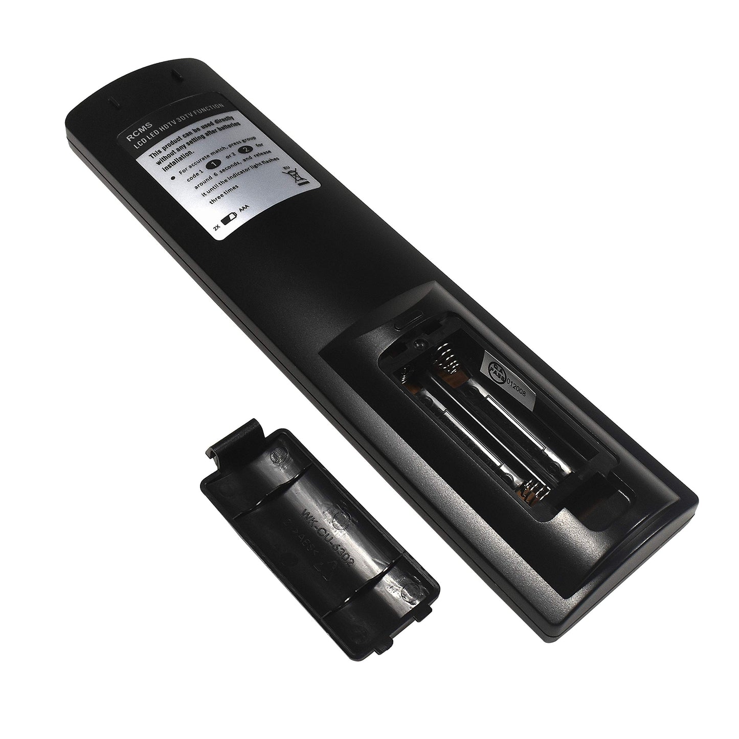 HQRP Remote Control Compatible with Panasonic TC-P46U1 TC-P46X3 TC-P50C1 TC-P50C2 TC-P50G10 TC-P50G15 TX-32LX77 LCD LED HD TV Smart 1080p 3D Ultra 4K
