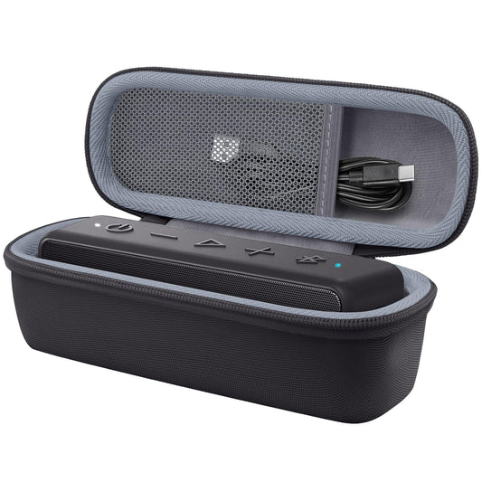 co2CREA Hard Case Compatible with Anker SoundCore/SoundCore 2 / Motion B Portable Outdoor Sports Bluetooth Speaker (Black)