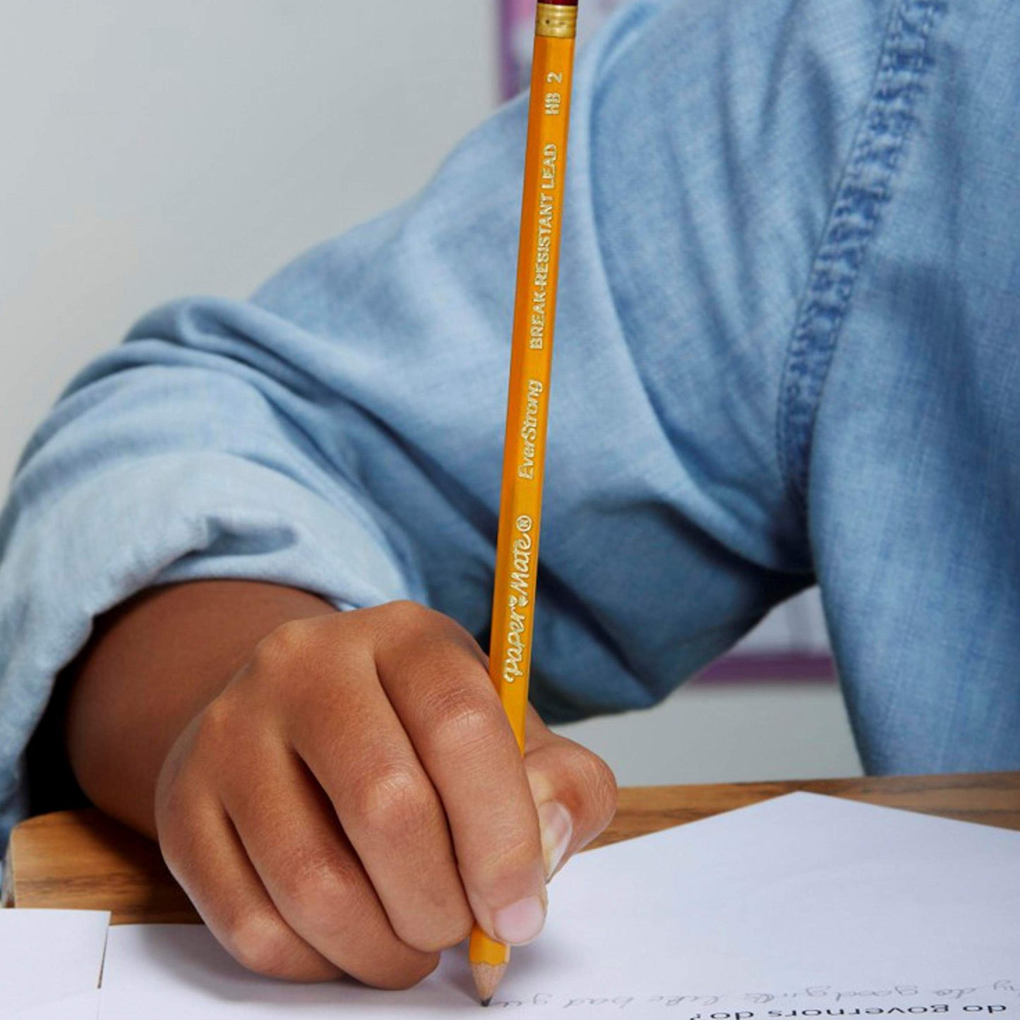 Paper Mate EverStrong #2 Pencils Reinforced Break-Resistant Lead When Writing 24-Pack