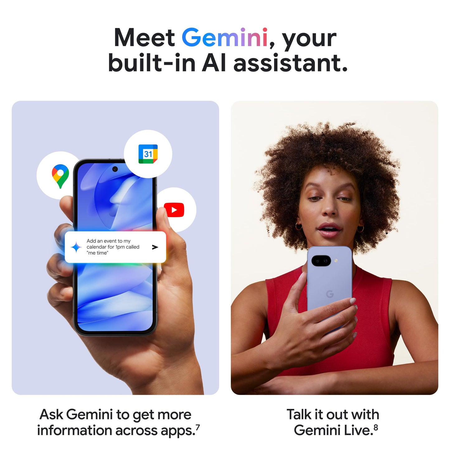 Google Pixel 9a with Gemini - Unlocked Android Smartphone with Incredible Camera and AI Photo Editing, All-Day Battery, and Powerful Security