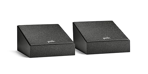 Polk Monitor XT90 Hi-Res Height Speaker Pair for 3D Sound Effect - Dolby Atmos-Certified, DTS:X and DTS Virtual:X Compatible, Surround Sound Speakers