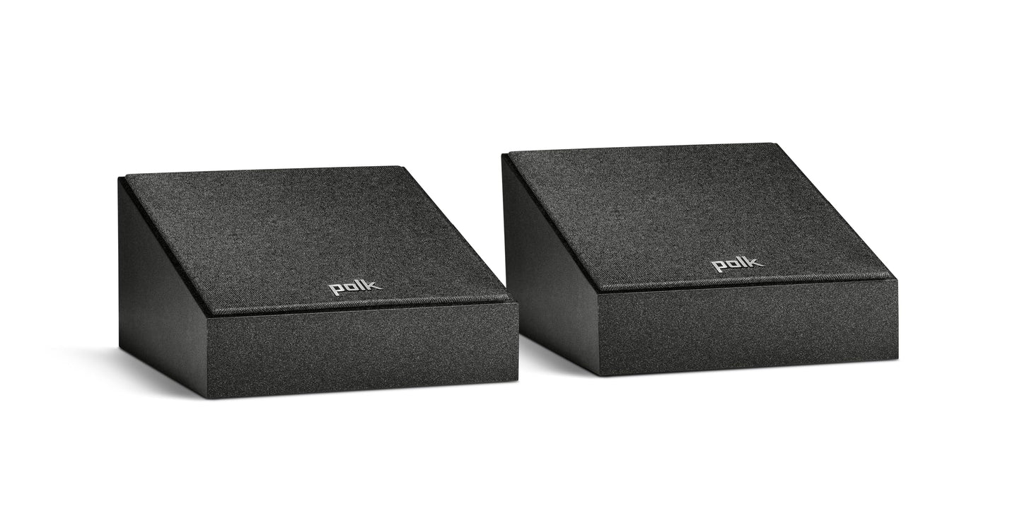 Polk Monitor XT90 Hi-Res Height Speaker Pair for 3D Sound Effect - Dolby Atmos-Certified, DTS:X and DTS Virtual:X Compatible, Surround Sound Speakers