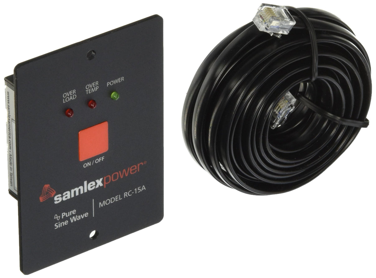 Samlex America Samlex Solar RC-15A PST Series Remote Control for 600-1000 Watt Models