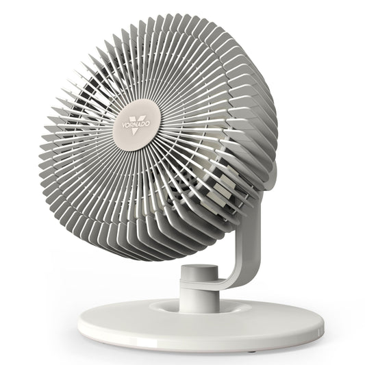 Vornado REFRESH 8 Table Fan with Aromatherapy Scent Pads, Swiveling Base, Easy to Clean, 3 Speed Settings, 45-Degree Tilt, Optimized Fan Sound