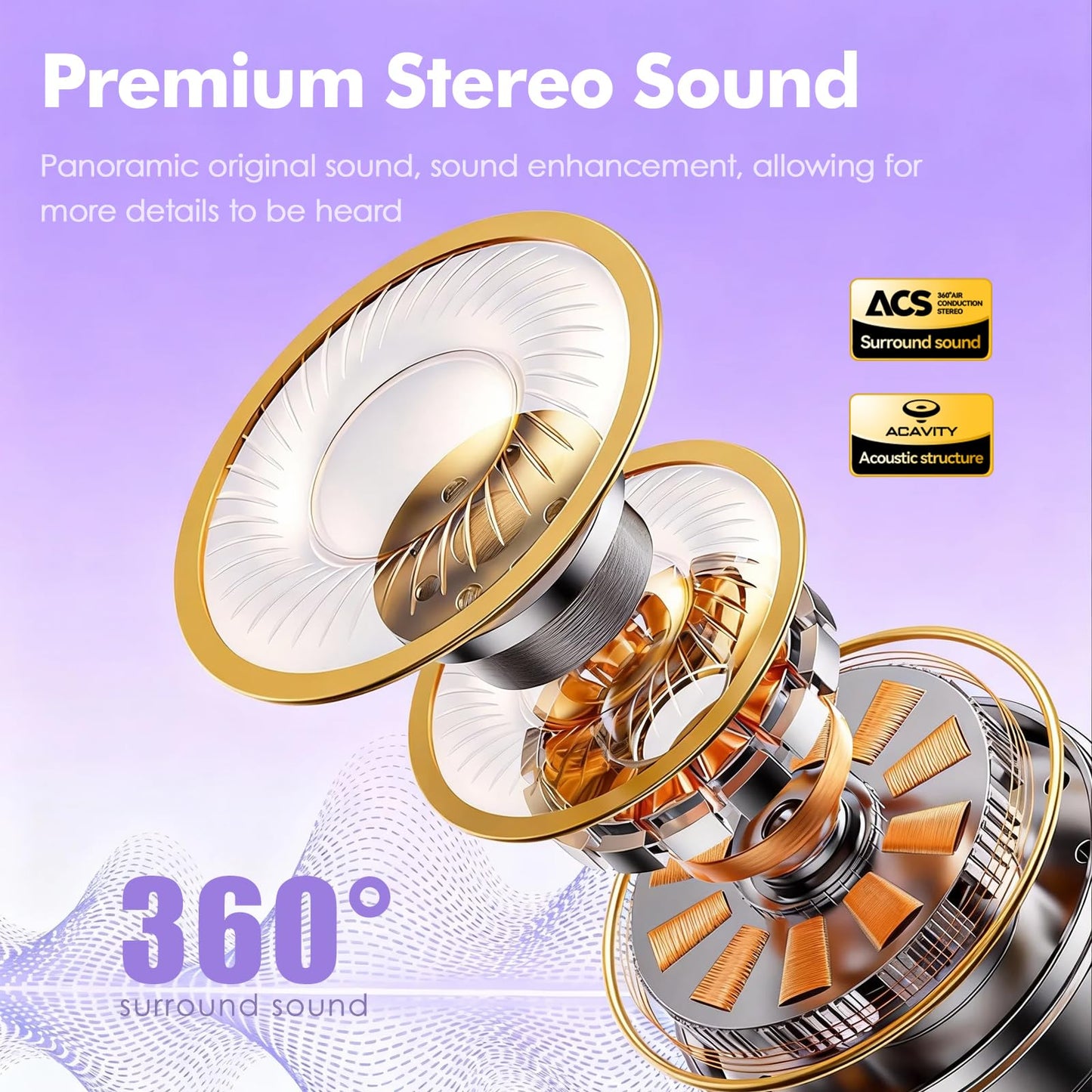 AIKESI Mini Invisible Earbuds, Wireless Sleep Earbuds for Sleeping, Small Flat Hidden Earbuds for Side Sleepers, Discreet in-Ear Headphones for Small