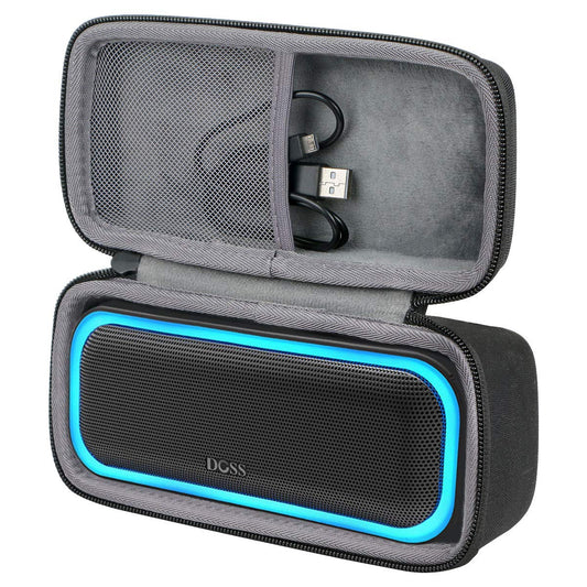 co2CREA Hard Travel Case Replacement for DOSS SoundBox Pro Portable Wireless Bluetooth Speaker (Black)