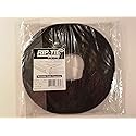 Rip-Tie Hook-and-Loop Cable Tie Roll,75 ft,Black