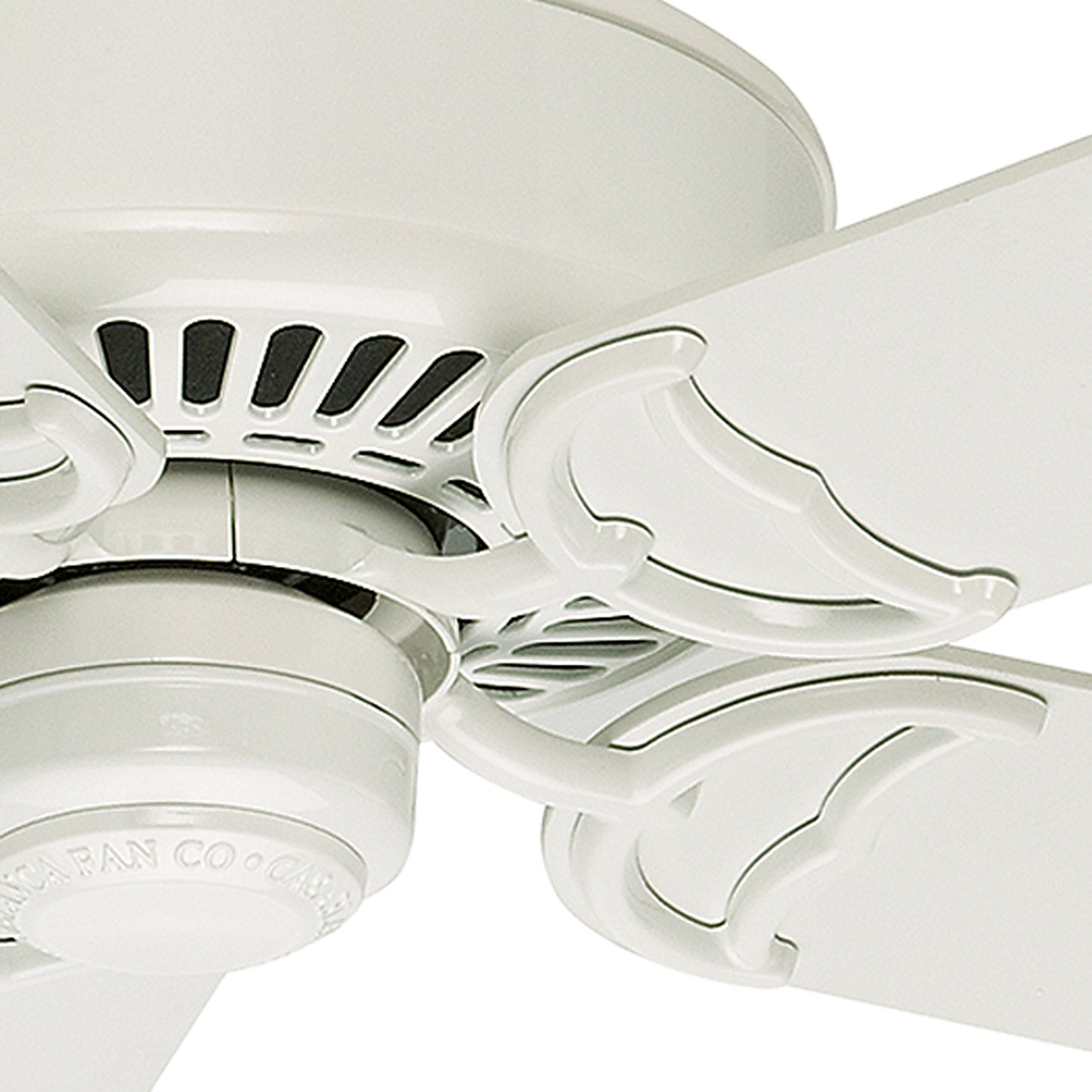 Casablanca Fan 54 inch Snow White Finish Ceiling Fan with 10 Speed Standard Analog Wall Control (Renewed)