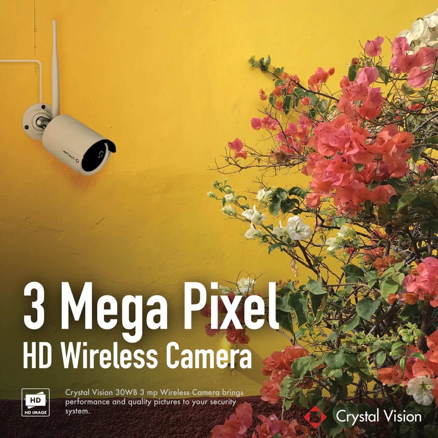(2026 Upgraded Ver.) [8CH] Crystal Vision CVT804A-20WB All-in-One 1080P Full HD Wireless Surveillance System NVR CCTV w/Built-in Monitor & Router, 3MP