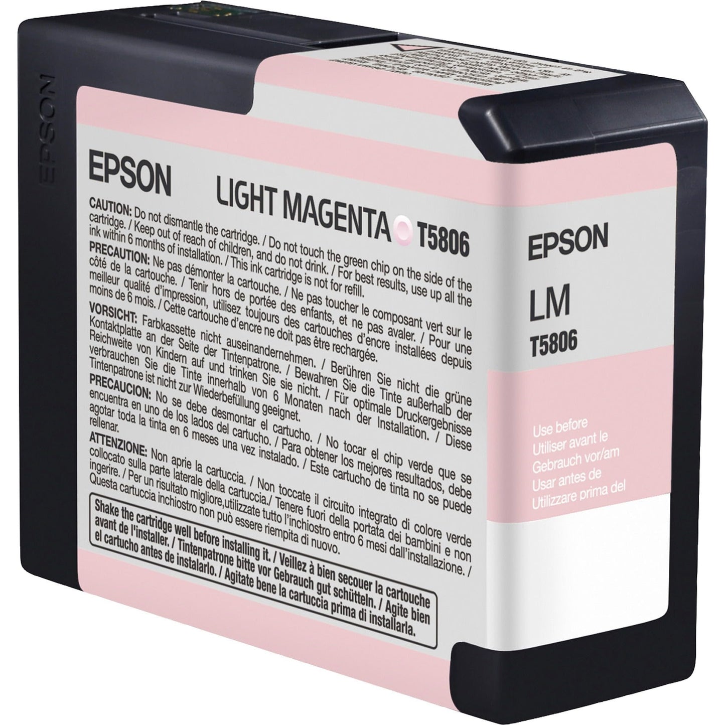 Epson Original Ink Cartridge Light Magenta T5806
