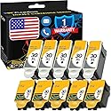 Cartlee Compatible Ink Cartridges Replacement for Kodak 30xl for Kodak Hero 3.1, Hero 5.1, ESP 3.2, ESP C110, C310, C315, Office 2150, Office 2170 (10