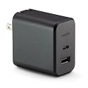 Mophie GaN 60W USB C Charger Block with USB A Port - Fast Wall Charger for iPhone, iPad, Google Pixel, Samsung Galaxy, MacBook Pro, Laptops, and More