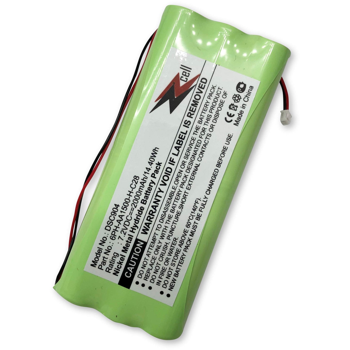 ZZcell® 7.2V Battery Compatible with 6PH-AA1500-H-C28 DSC9047 Power-Series Alarm System ADT DSC Back-Up SCW9045 SCW9047 2000mAh (Please check part…